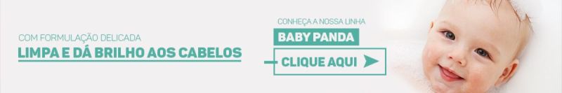 Linha Baby Panda - Cosméticos New Connect