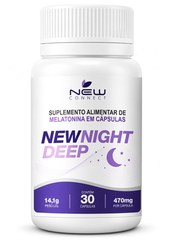 NEW NIGHT DEEP - SUPLEMENTO DE MELATININA